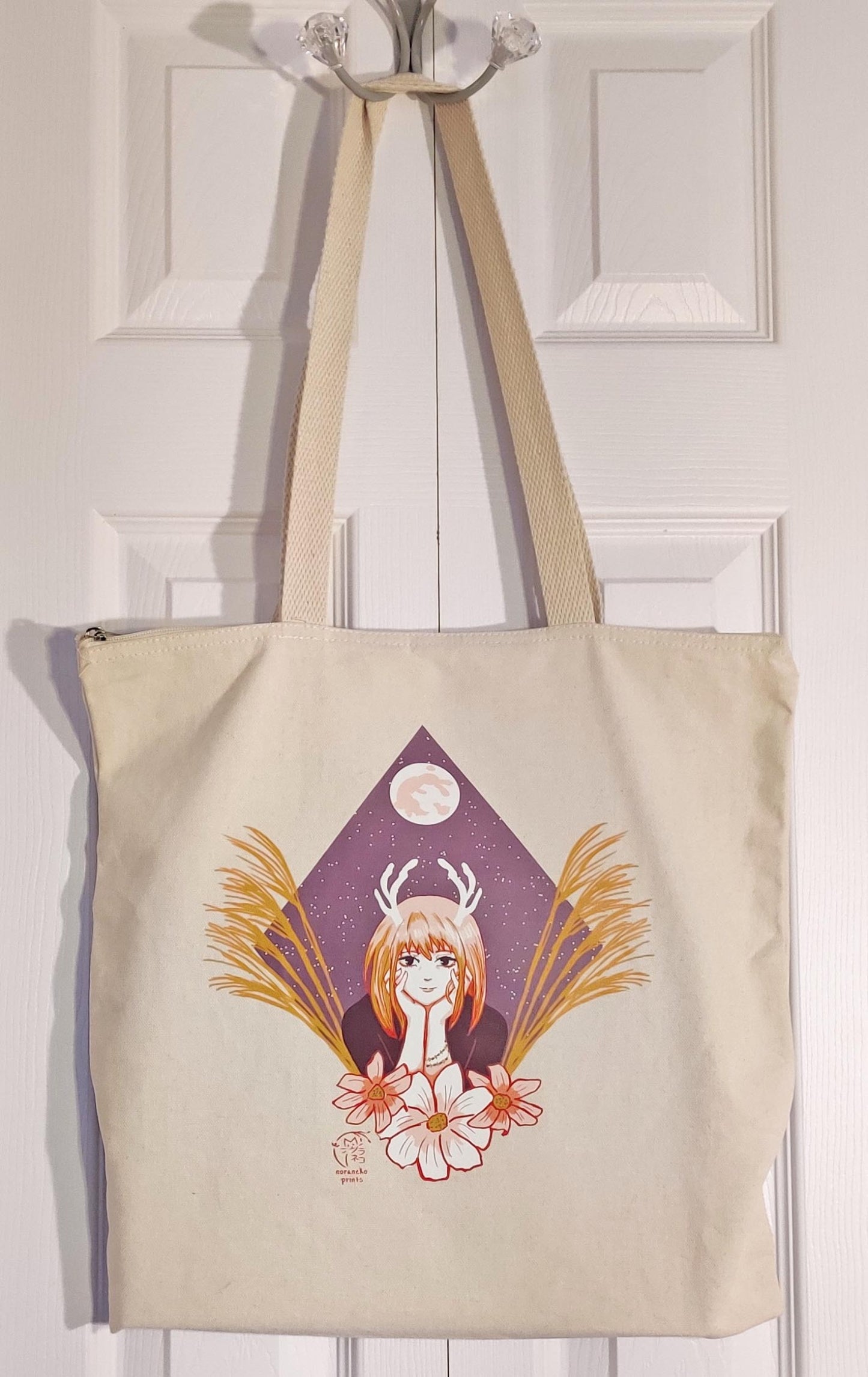 Autumn Cosmos Convertible Tote Bag