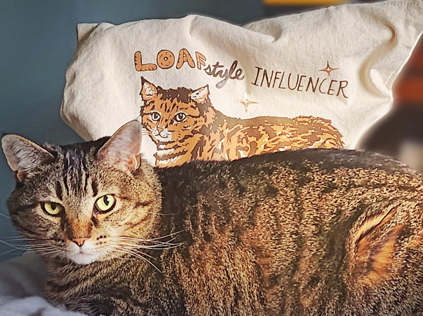 LOAFstyle Influencer Convertible Tote Bag (Foil Print)