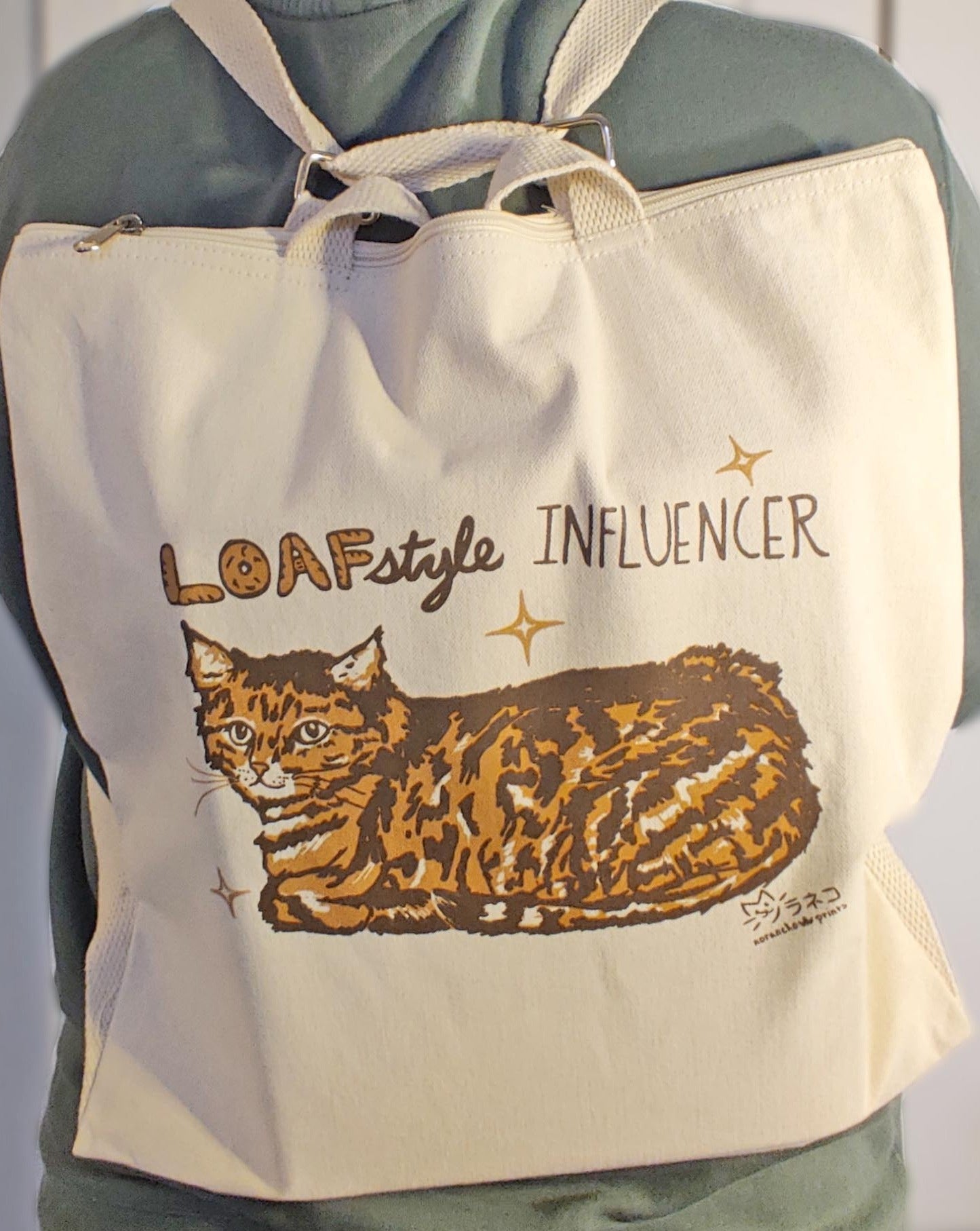 LOAFstyle Influencer Convertible Tote Bag (Regular Print)